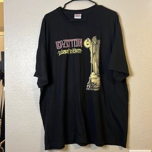 VINTAGE LED ZEPPELIN STAIRWAY TO HEAVEN TOUR T-SHIRT 2XL